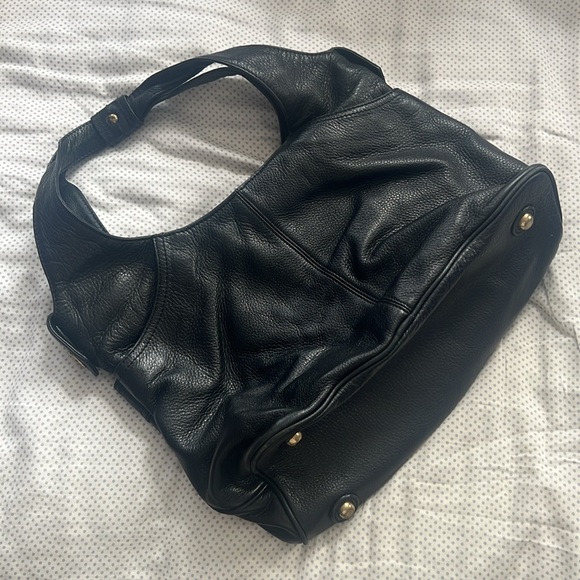 Leather hobo bag - Picture 5 of 7